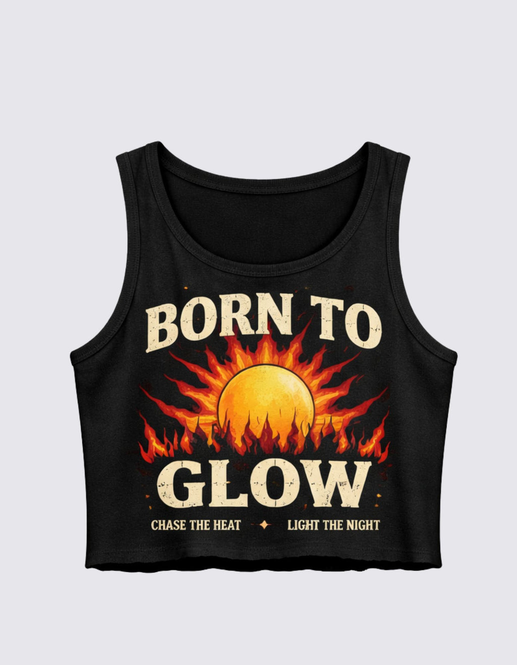 Born To Glow Crop Top